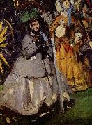 Edouard Manet Zuschauerinnen beim Rennen oil painting on canvas